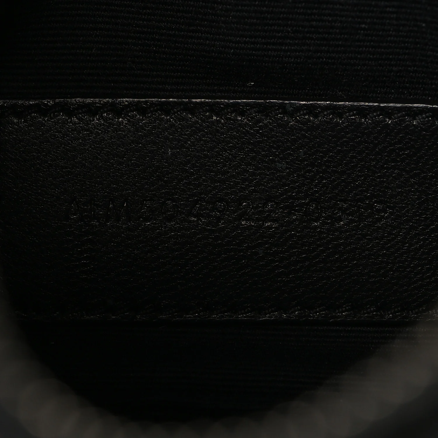 Grain De Poudre Chevron Monogram Bill Pouch Black - Image 7