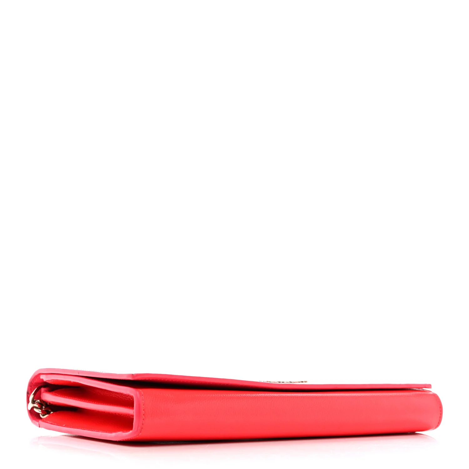 Grain de Poudre Classic Letters Chain Wallet Fuchsia - Image 4