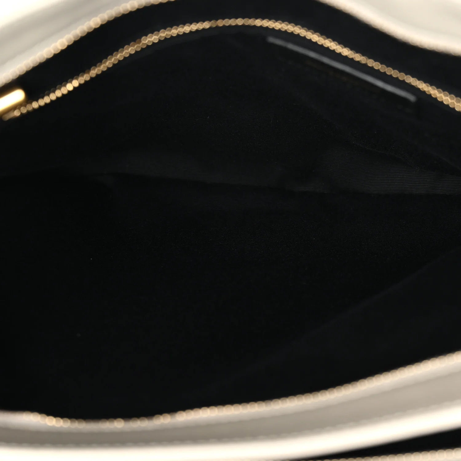 Grain de Poudre Matelasse Chevron Medium Tribeca Shopping Bag Crema Soft - Image 5