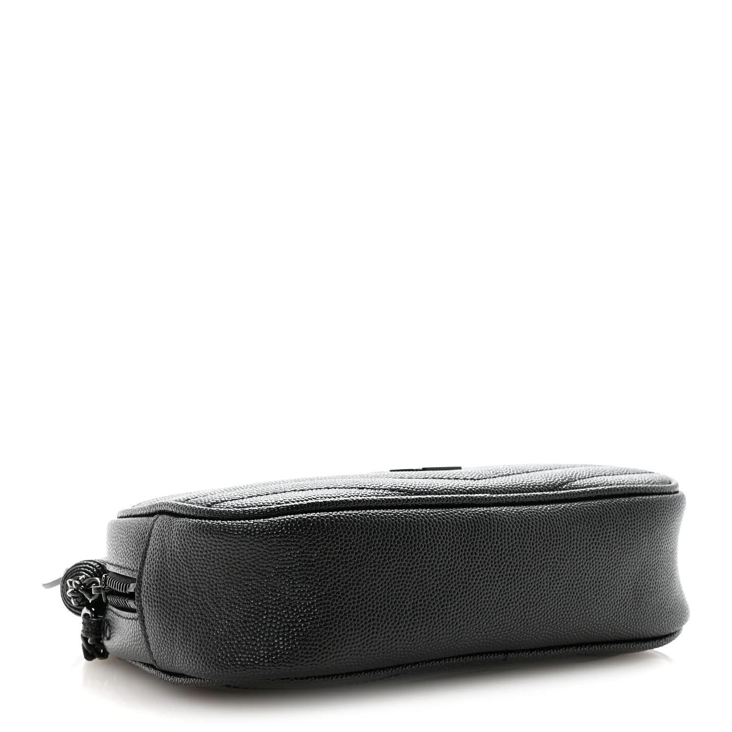 Grain De Poudre Matelasse Monochrome Monogram Mini Lou Camera Bag Black - Image 4