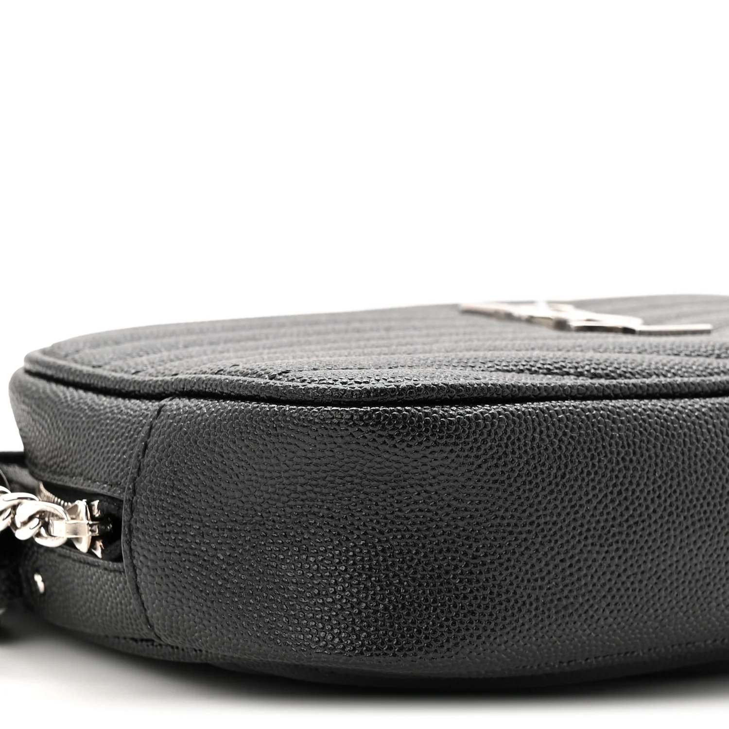 Grain De Poudre Matelasse Monogram Mini Lou Camera Bag Black - Image 9
