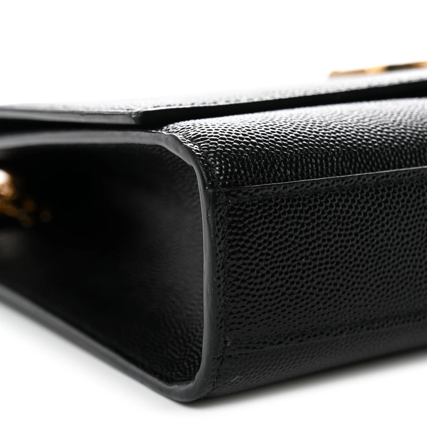 Grain De Poudre Medium Classic Monogram Kate Satchel Black - Image 9
