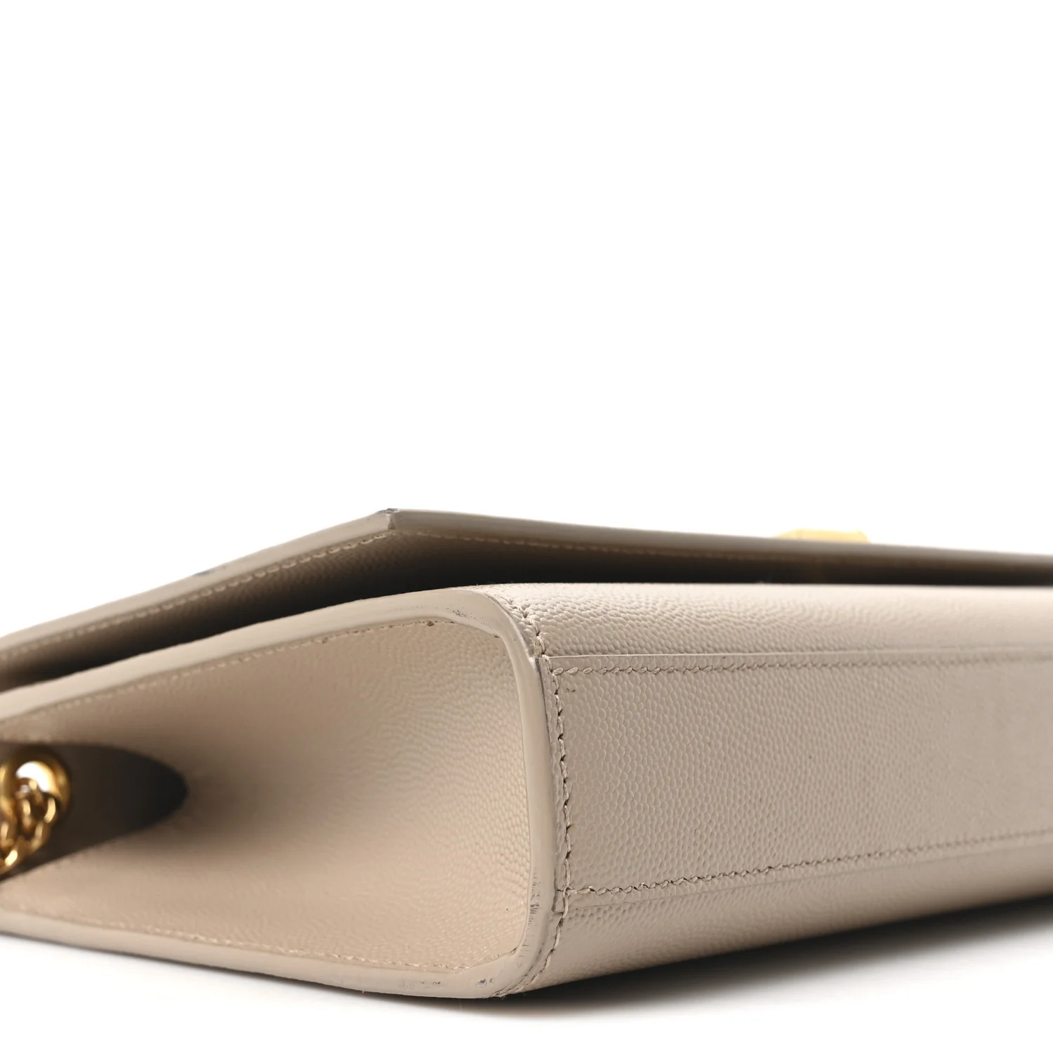 Grain De Poudre Medium Monogram Kate Satchel Dark Beige - Image 9
