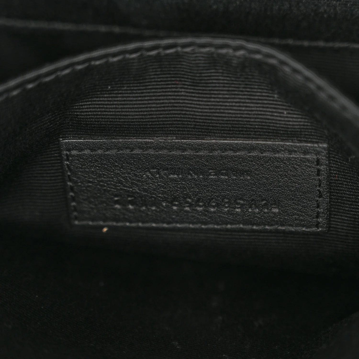 Grain De Poudre Monogram Belt Bag Black - Image 7