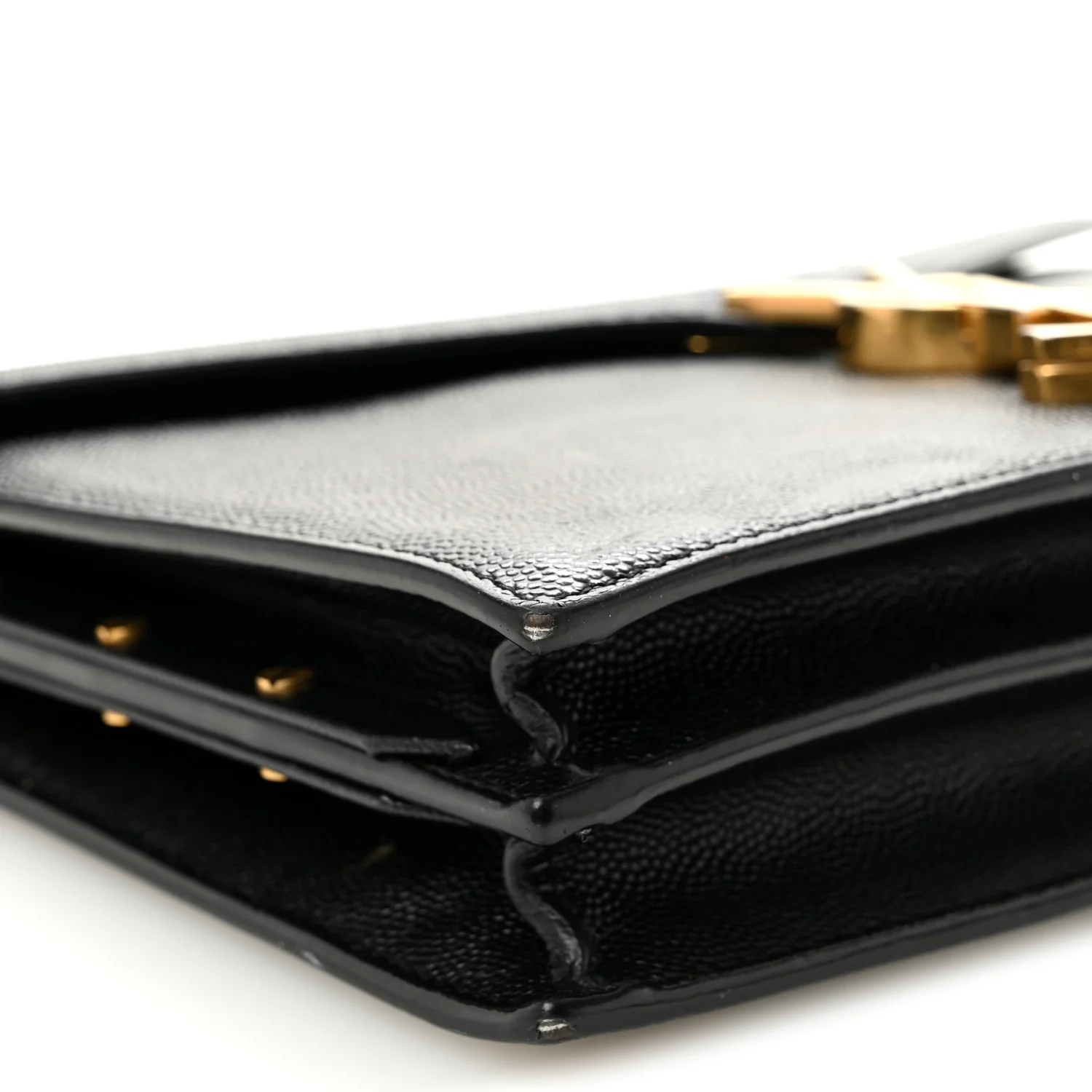 Grain De Poudre Monogram Cassandra Clasp Bag Black - Image 8