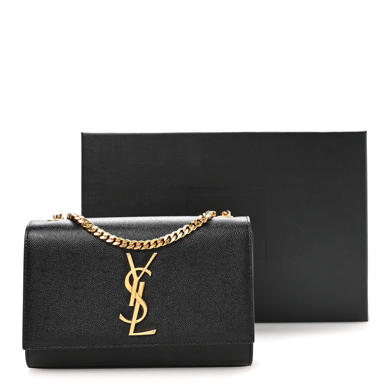 Grain De Poudre Small Monogram Kate Satchel Black - Image 11