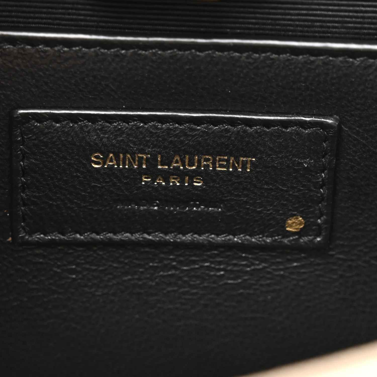 Grain De Poudre Small Monogram Kate Satchel Dark Beige - Image 6