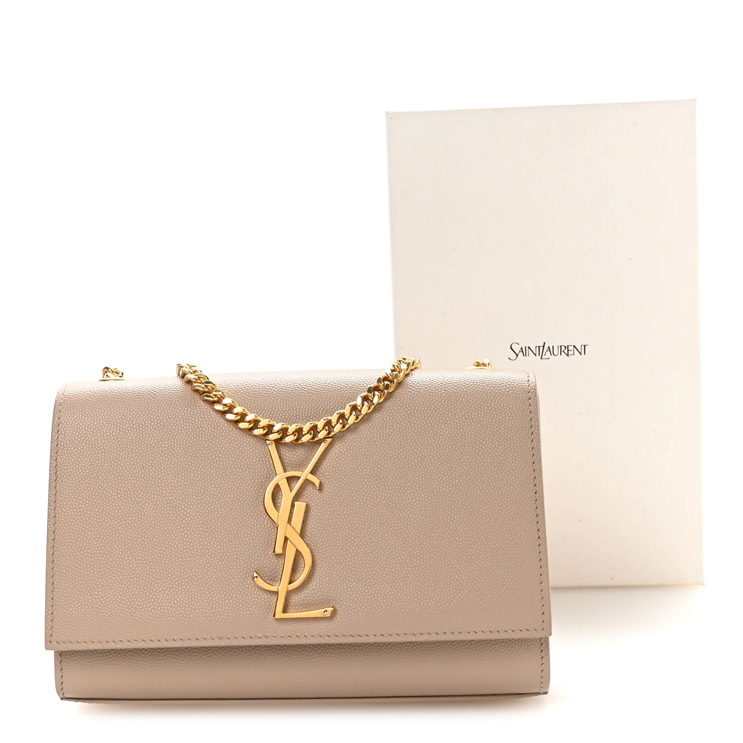 Grain De Poudre Small Monogram Kate Satchel Nude Powder - Image 11