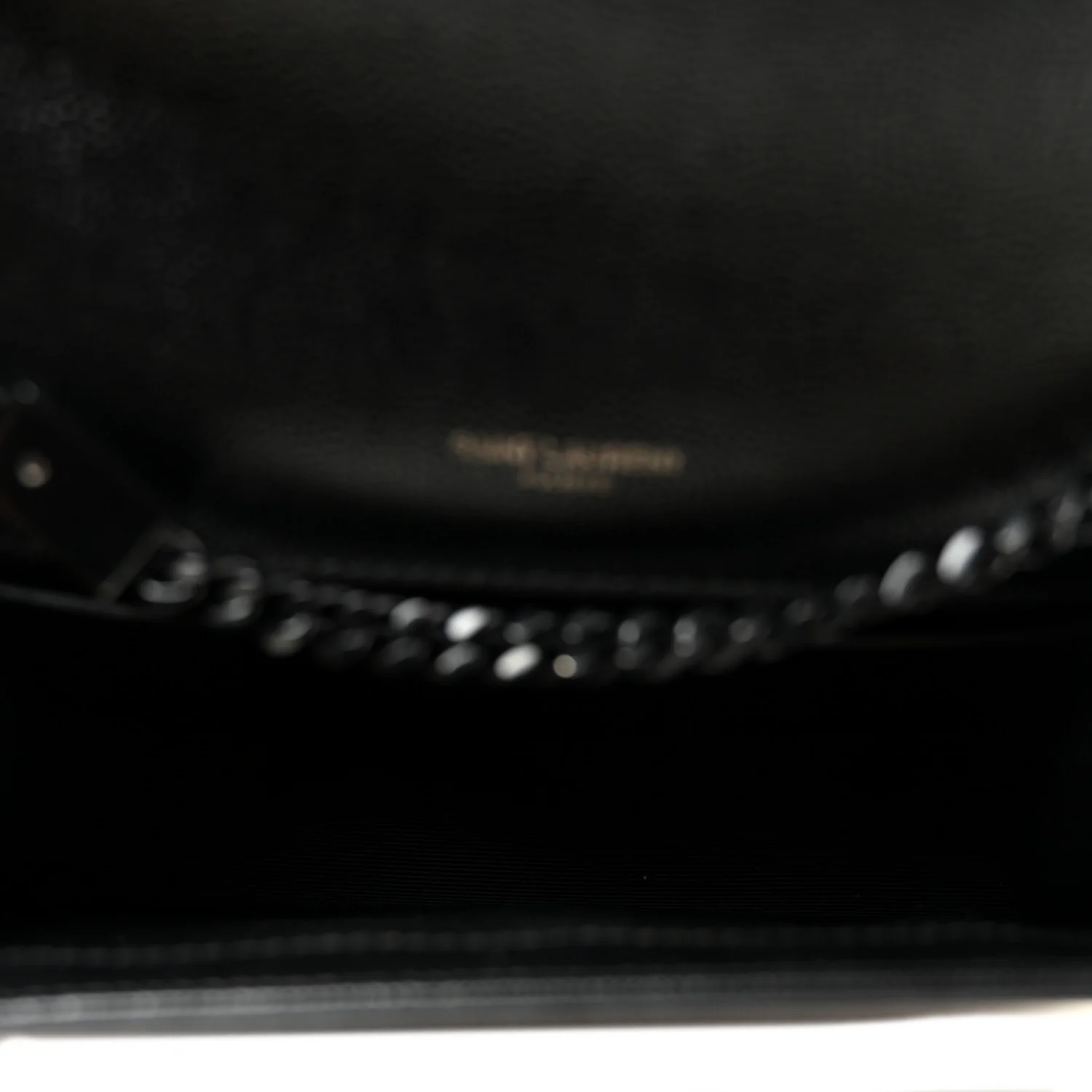 Grain De Poudre Small Monogram Monochrome Kate Satchel Black - Image 5