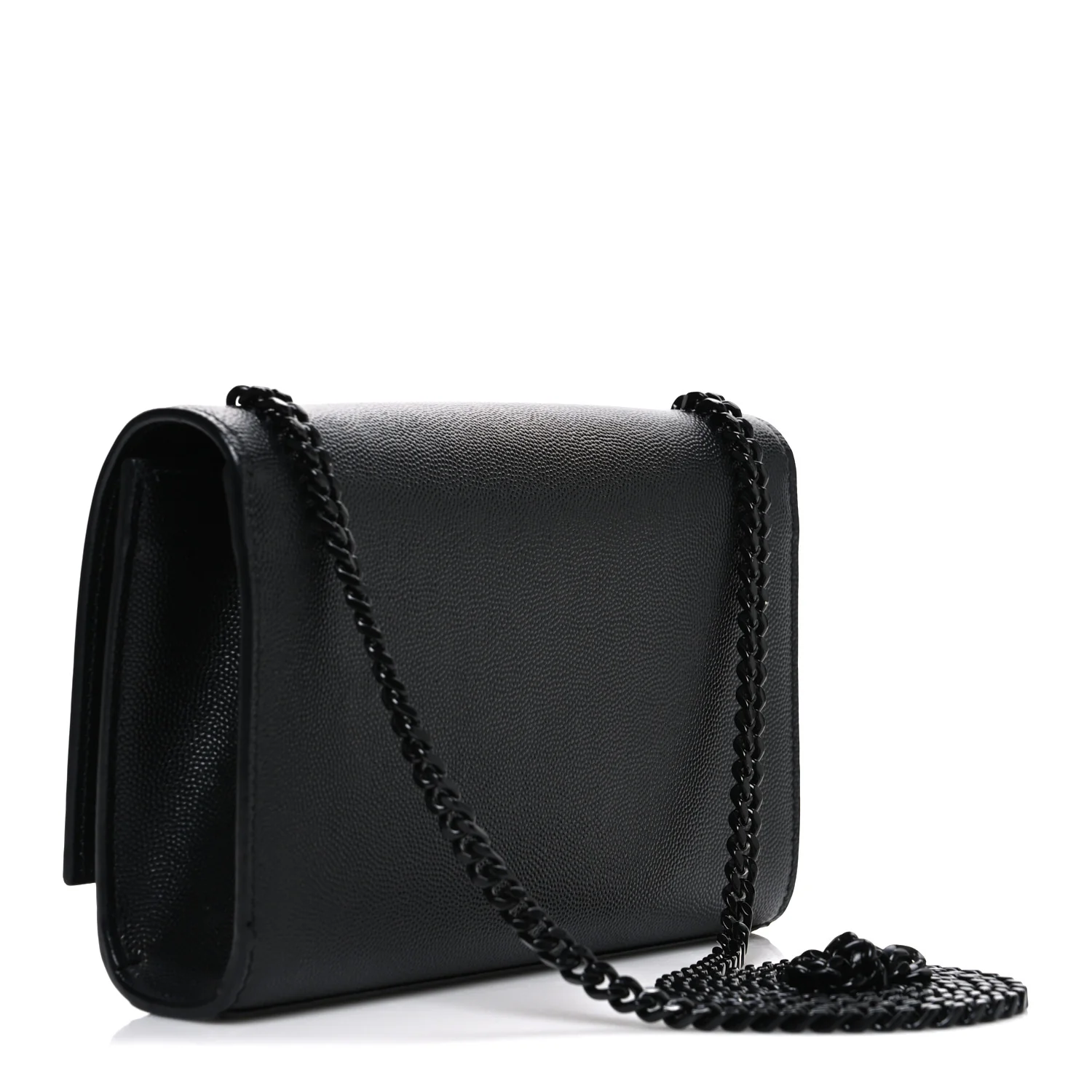 Grain De Poudre Small Monogram Monochrome Kate Satchel Black - Image 3
