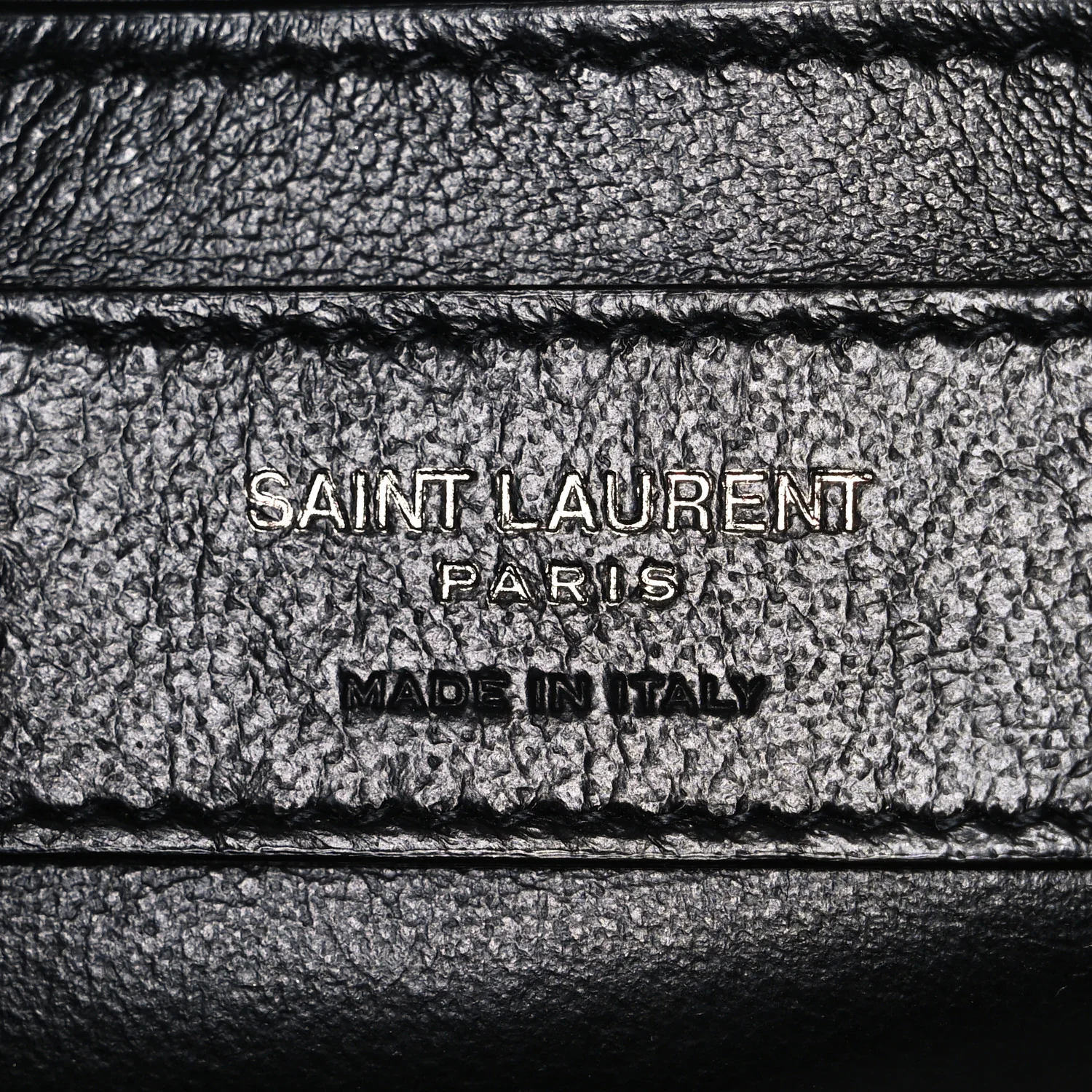 Grain De Poudre Small Monogram Monochrome Kate Satchel Black - Image 6