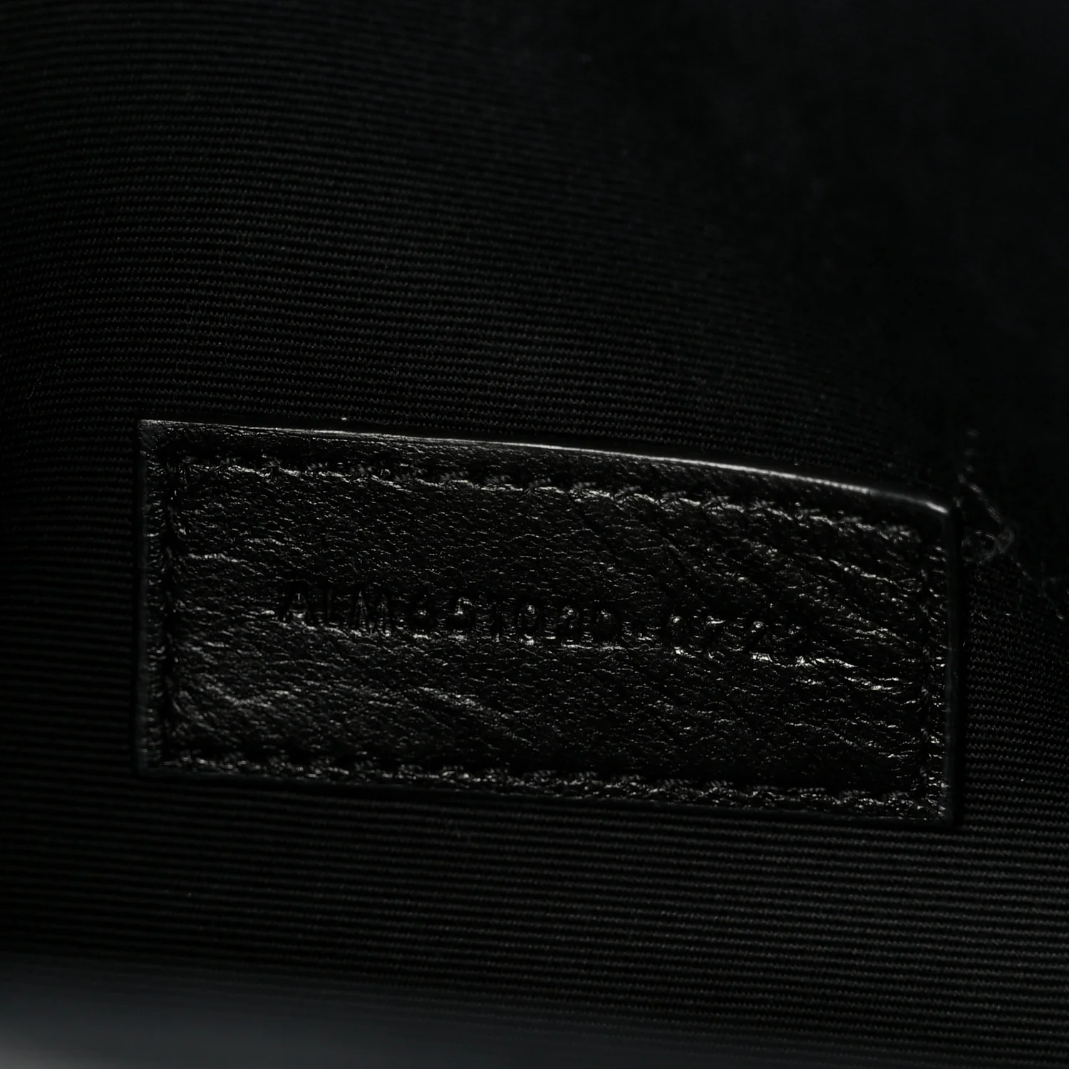 Grain De Poudre Textured Mixed Matelasse Triquilt Monogram Clutch Black - Image 7
