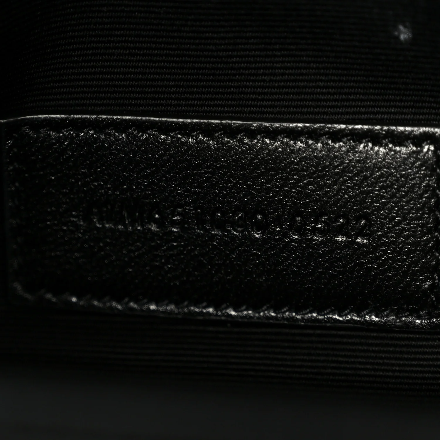 Grain De Poudre Textured Mixed Matelasse Triquilt Monogram Clutch Black - Image 7