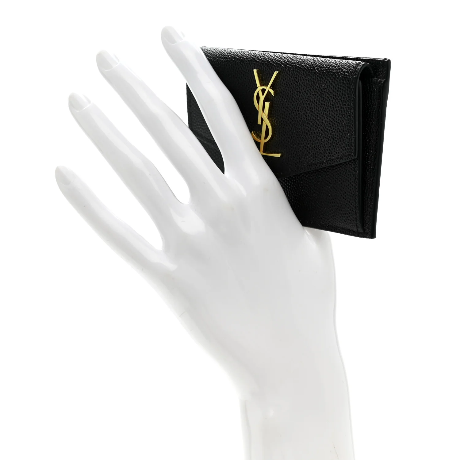 Grain De Poudre Uptown Monogram Card Case Black - Image 2