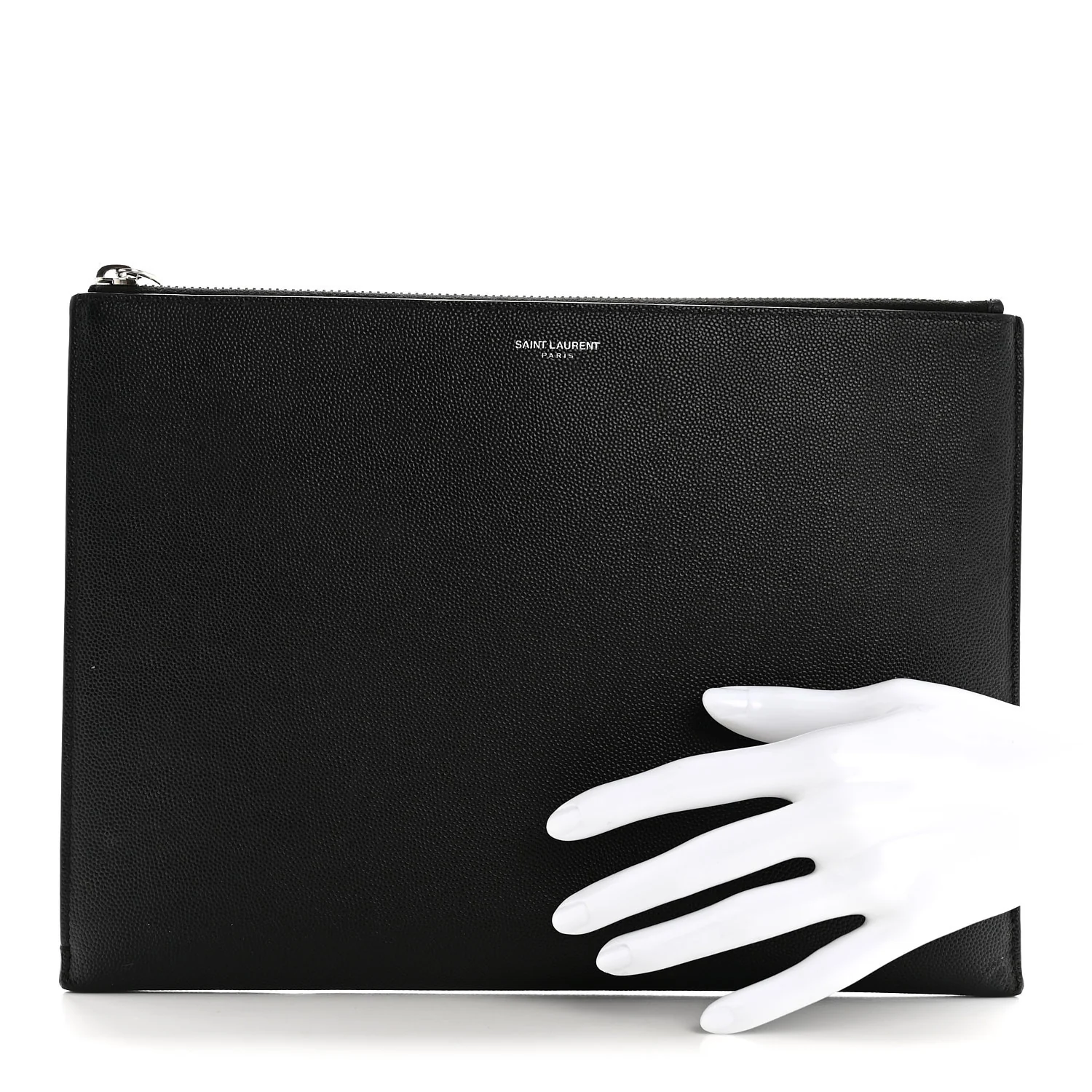 Grain De Poudre Zipped Tablet Holder Black - Image 2