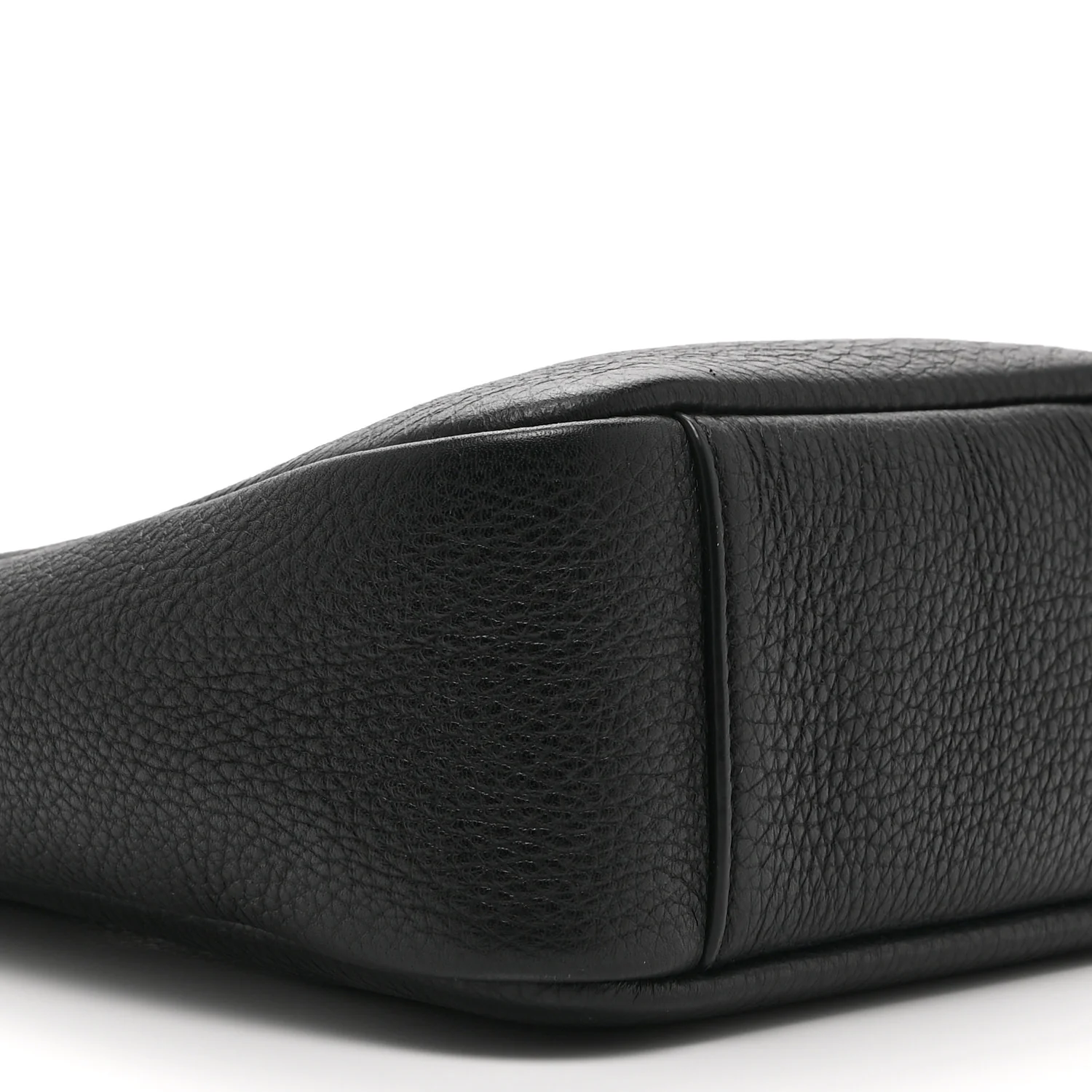 Grained Calfskin Baby Le 5 A 7 Supple Hobo Black - Image 10