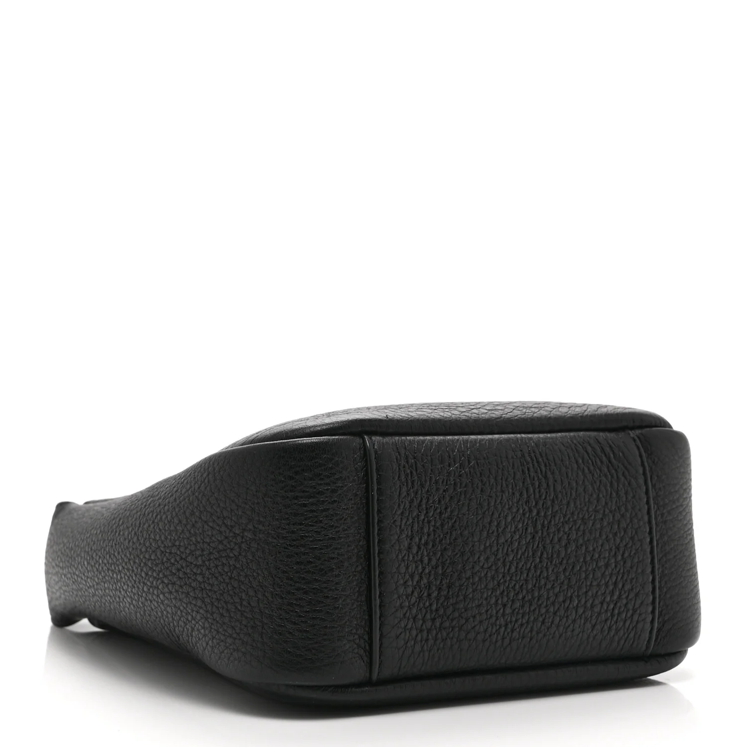 Grained Calfskin Baby Le 5 A 7 Supple Hobo Black - Image 5