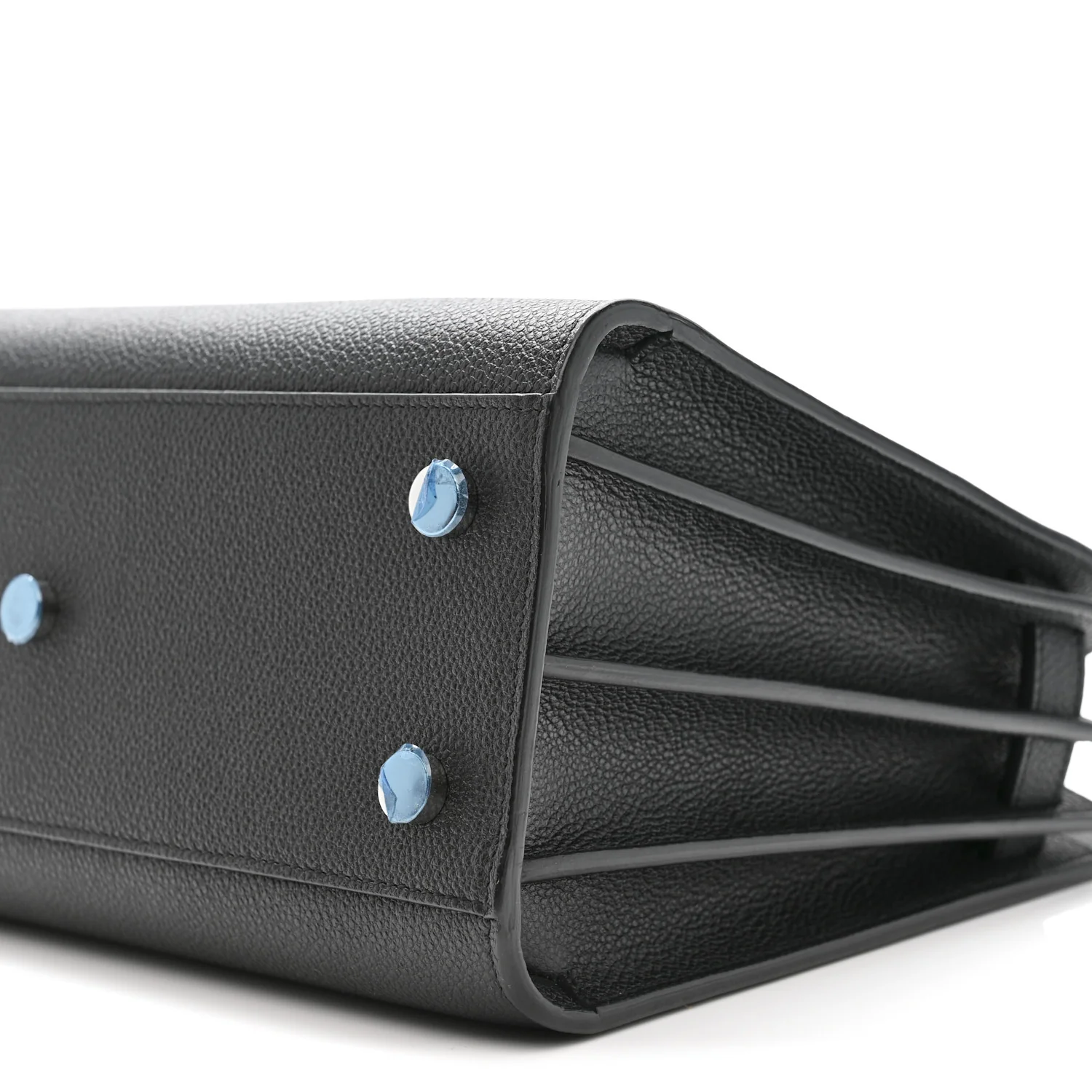 Grained Calfskin Baby Sac De Jour Coal - Image 9