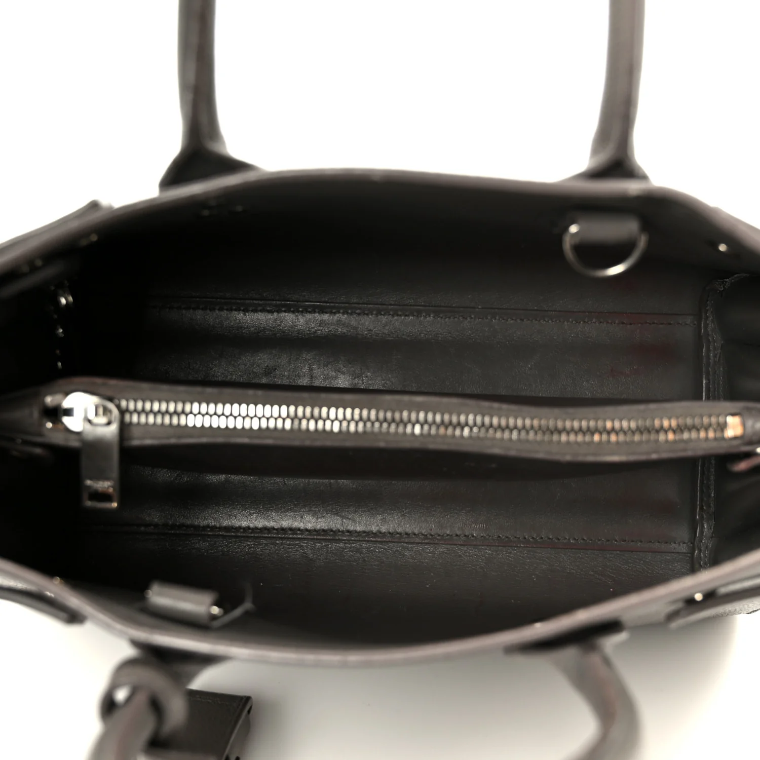 Grained Calfskin Baby Sac De Jour Fog - Image 5
