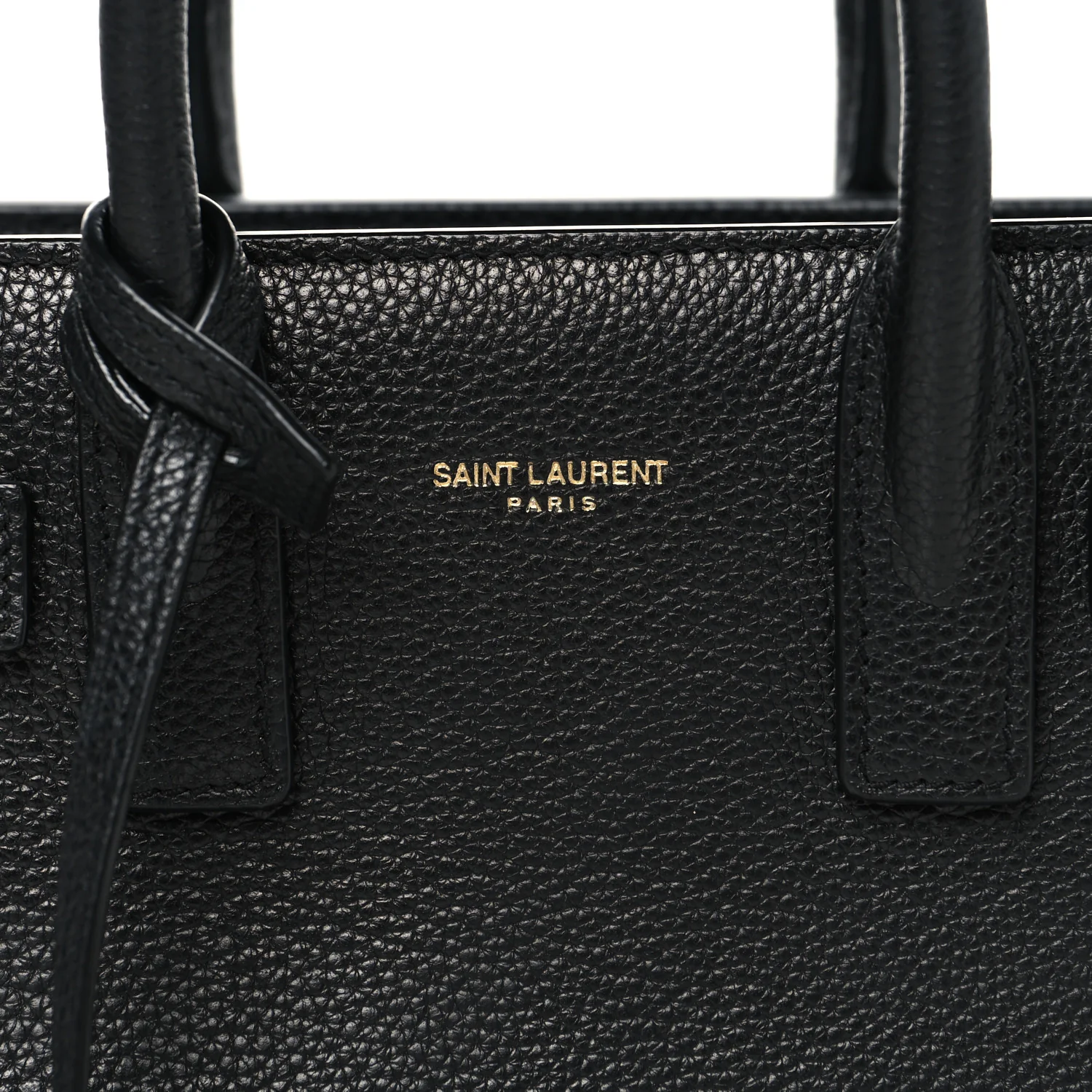 Grained Calfskin Nano Supple Sac De Jour Black - Image 8