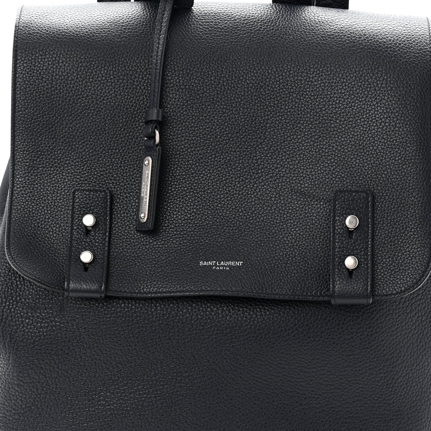 Grained Calfskin Sac De Jour Backpack Navy - Image 8
