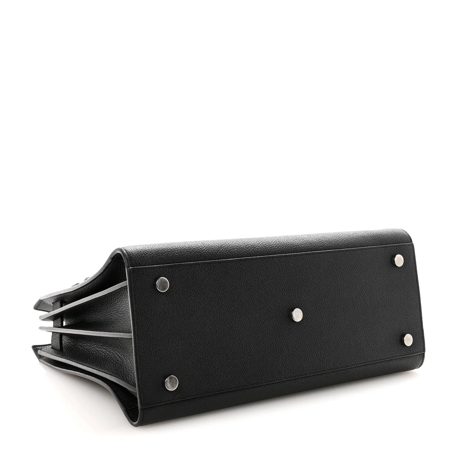 Grained Calfskin Small Sac De Jour Black - Image 4