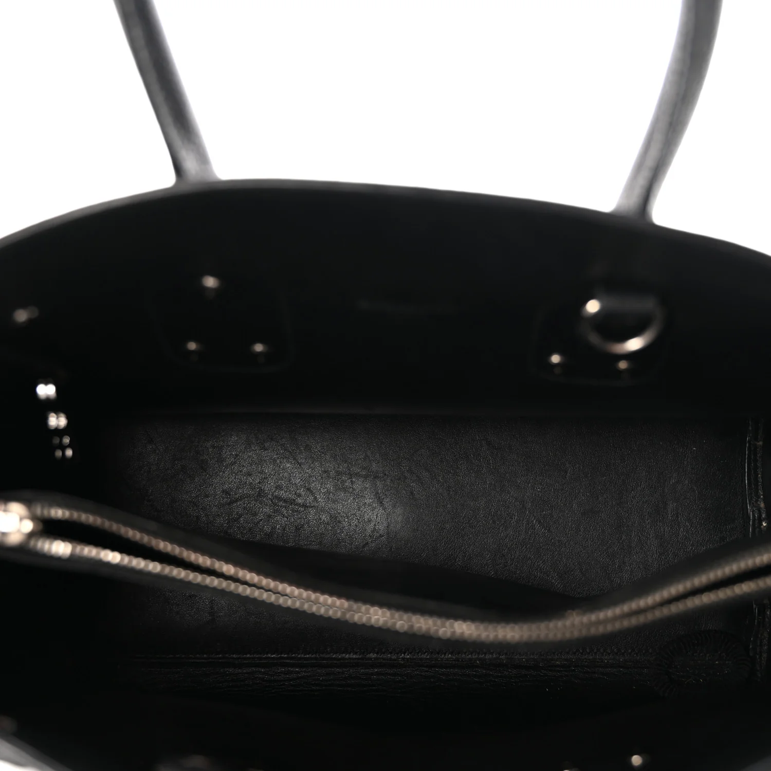 Grained Calfskin Small Sac De Jour Black - Image 5
