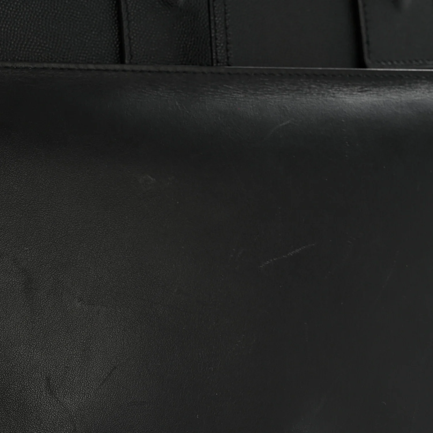 Grained Calfskin Small Sac De Jour Black - Image 16