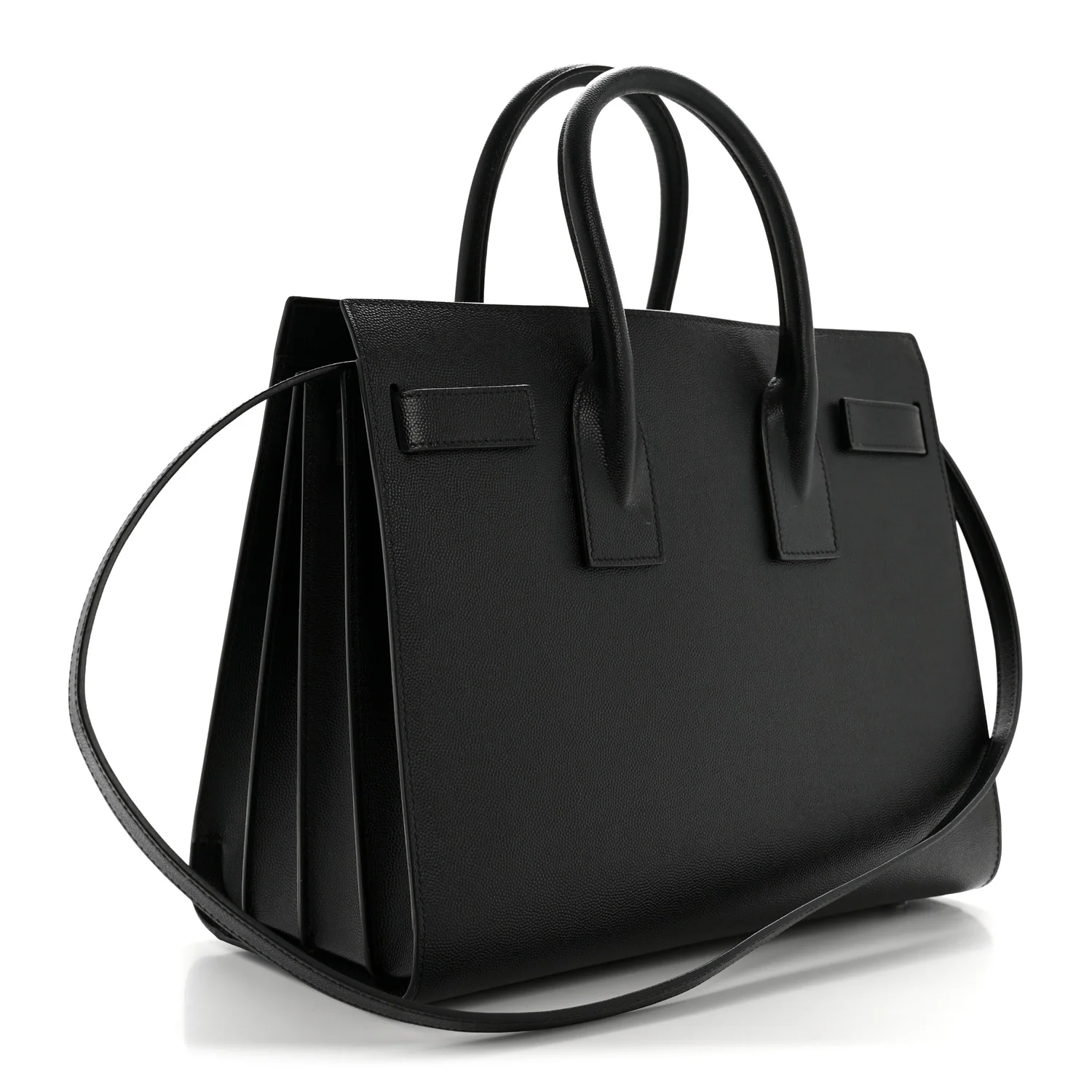 Grained Calfskin Small Sac De Jour Black - Image 4