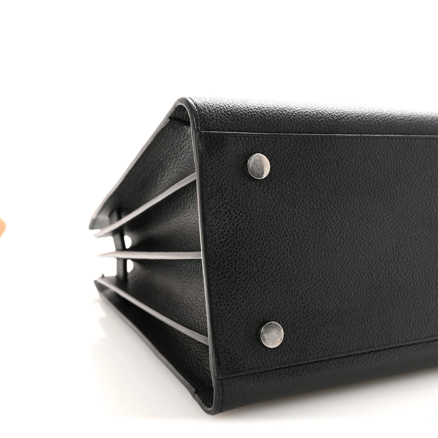 Grained Calfskin Small Sac De Jour Black - Image 8