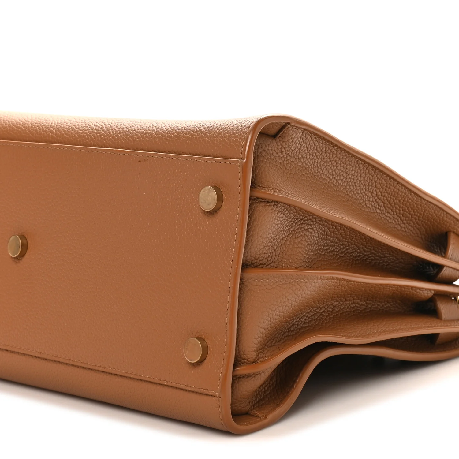 Grained Calfskin Small Sac De Jour Saddle Brown - Image 10