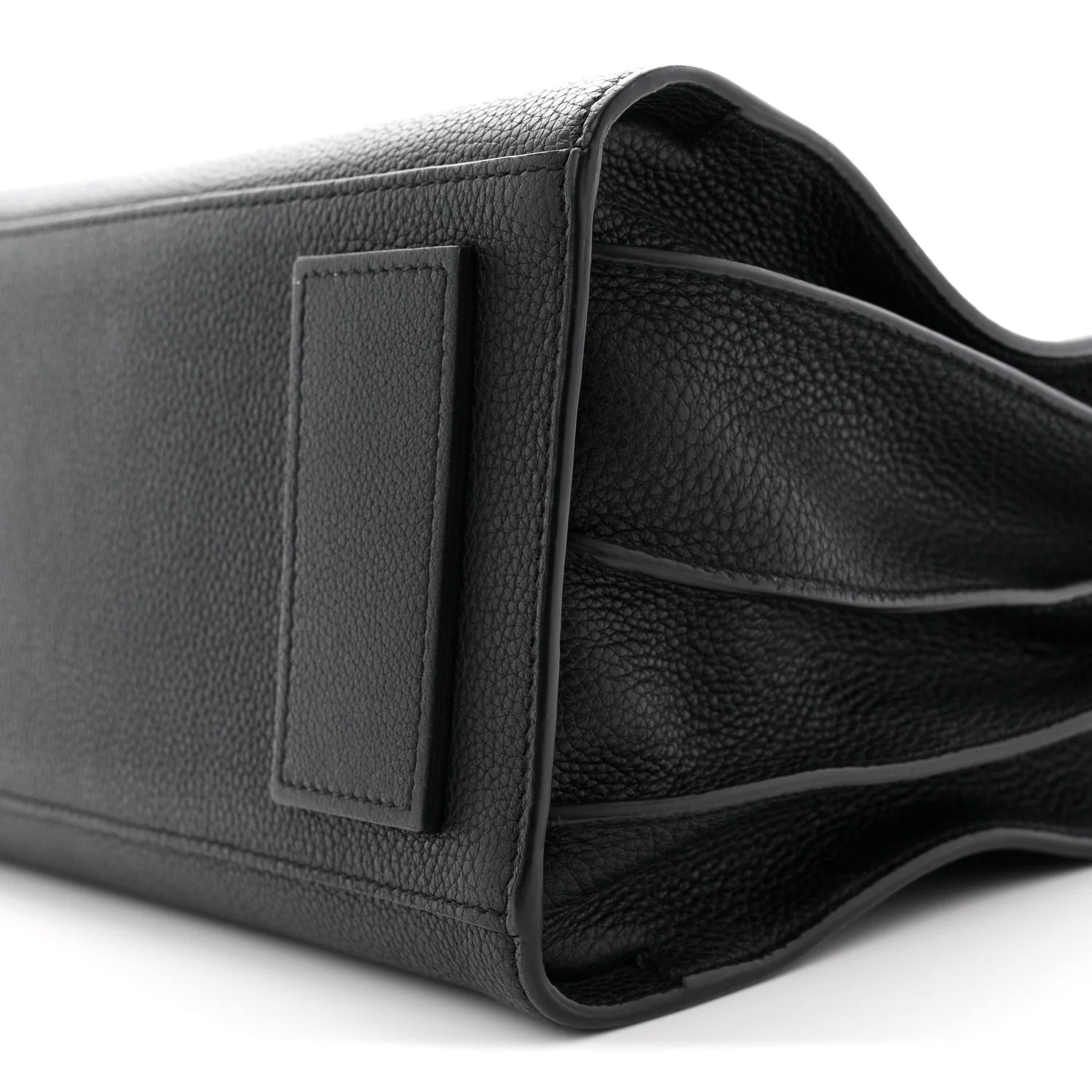 Grained Calfskin Small Supple Sac De Jour Black - Image 10