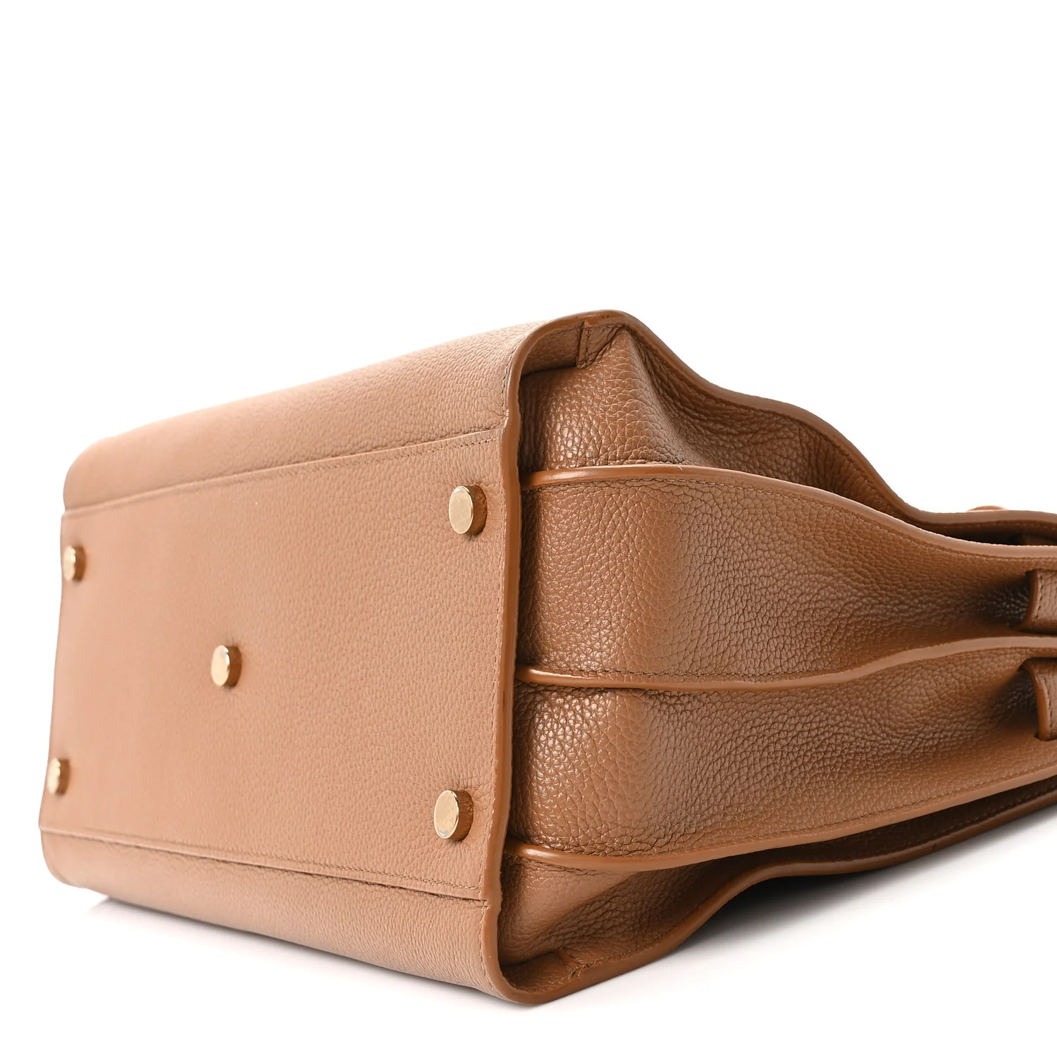 Grained Calfskin Small Supple Sac De Jour Cinnamon - Image 10