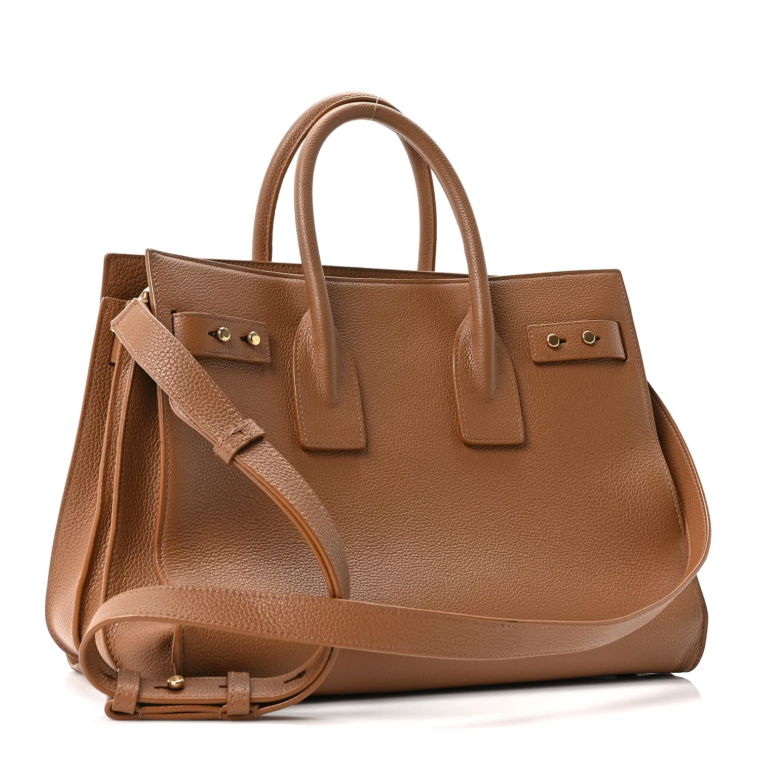 Grained Calfskin Small Supple Sac De Jour Cinnamon - Image 3