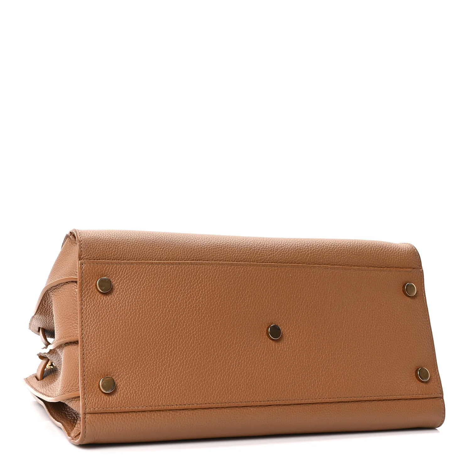 Grained Calfskin Small Supple Sac De Jour Cinnamon - Image 4