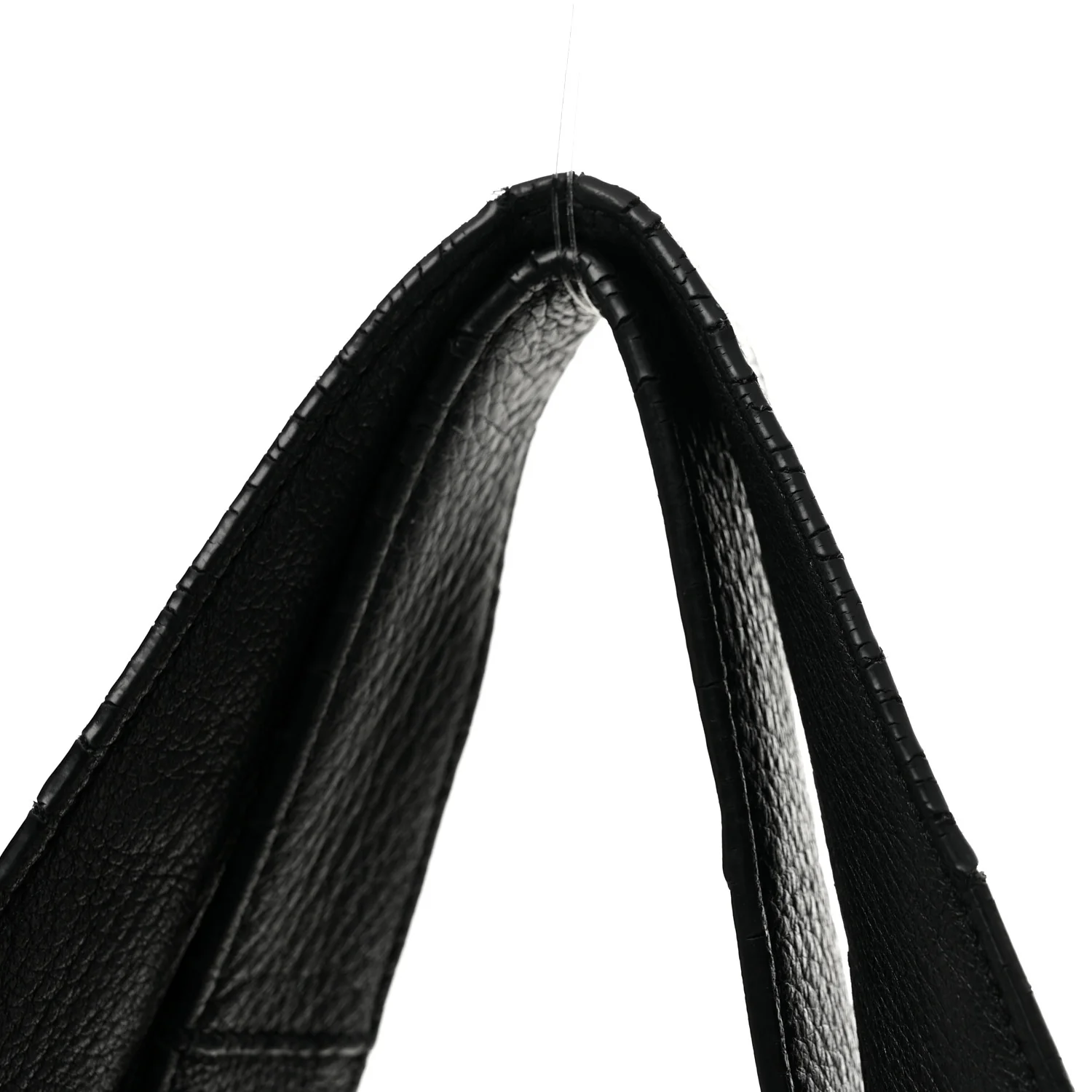 Grained Deerskin Bea Tote Black - Image 10