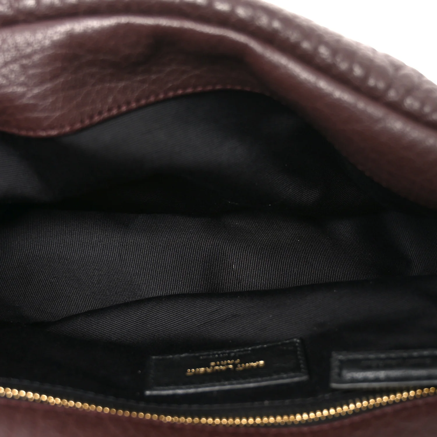 Grained Lambskin Medium Calypso Dark Currant - Image 5