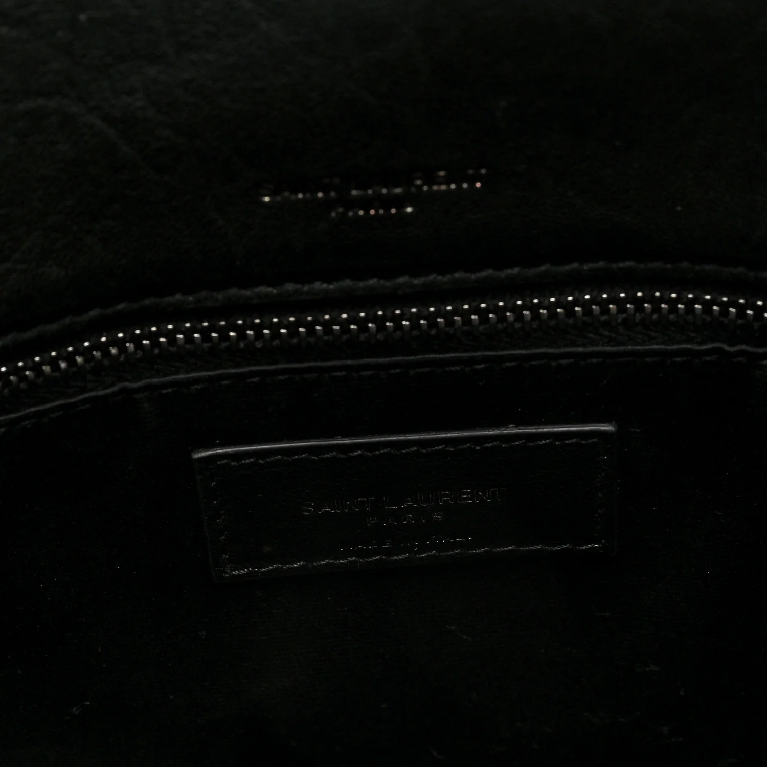 Grained Lambskin Monogram Large Niki Chain Satchel Black - Image 6