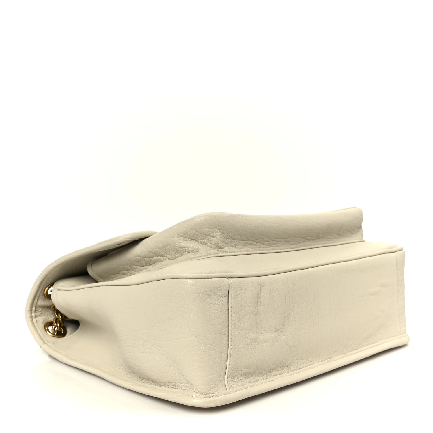 Grained Lambskin Monogram Large Niki Chain Satchel Crema Soft - Image 4