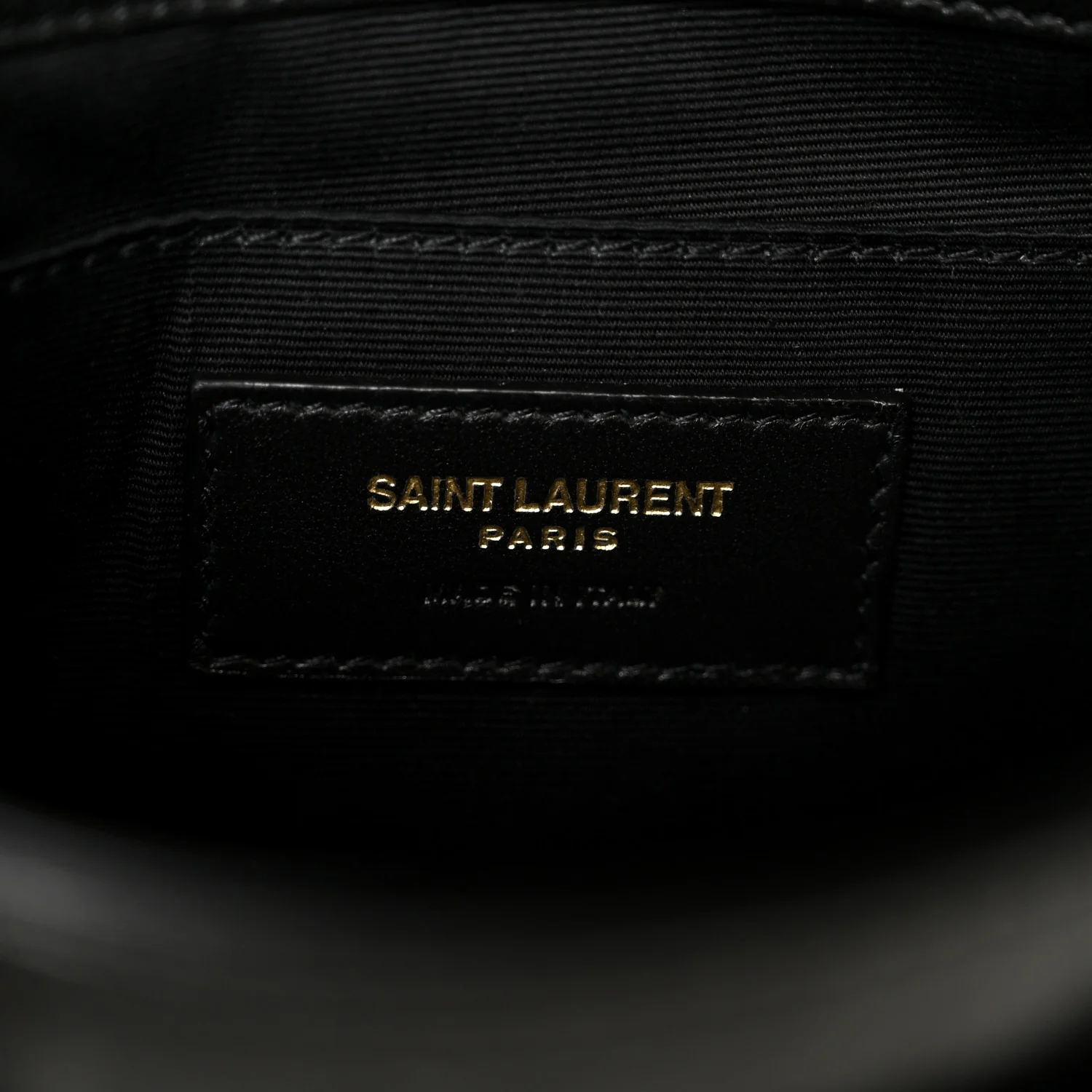 Grained Lambskin Monogram Mini Niki Chain Satchel Black - Image 6