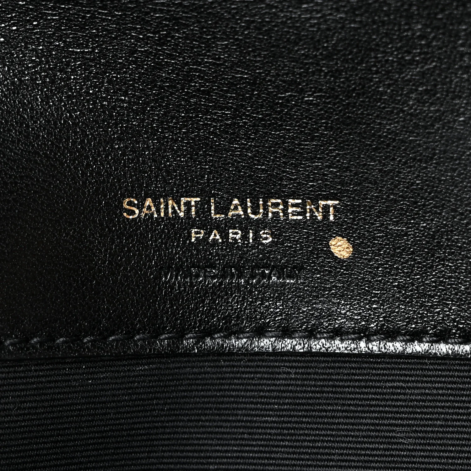 Lambskin Chevron Quilted Medium LouLou Black - Image 8