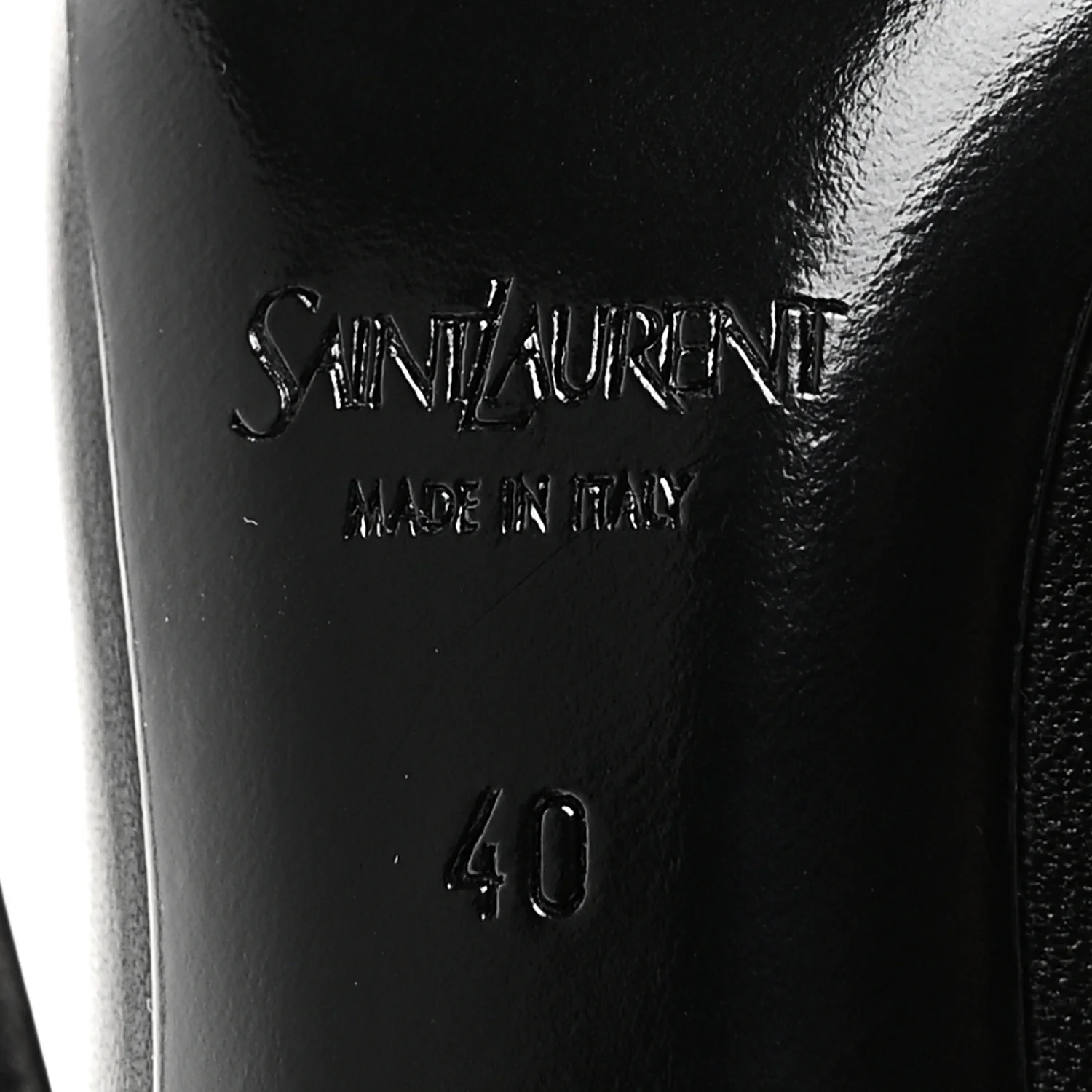 Lambskin Elysee Pumps 40 Black - Image 8