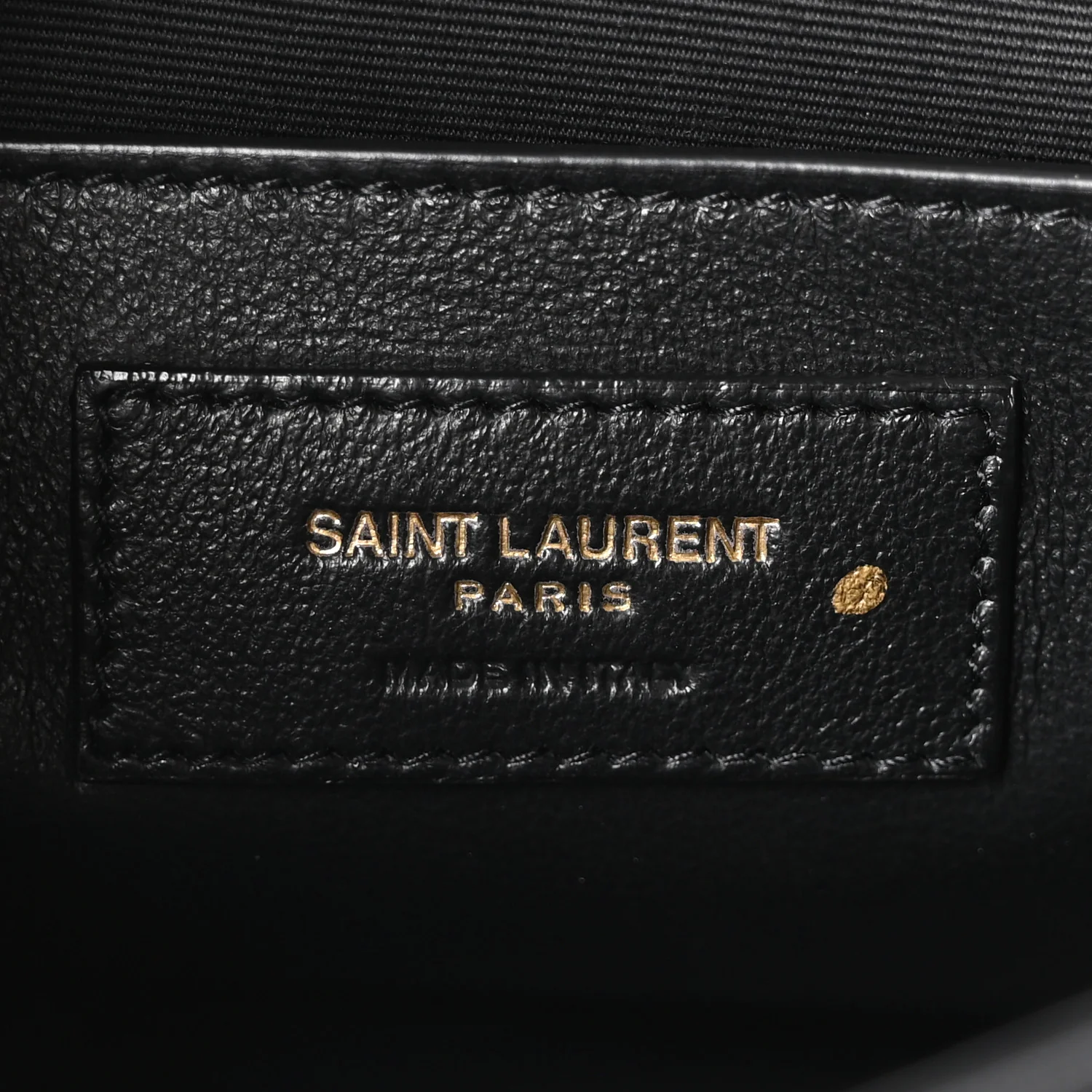 Lambskin Matelasse Monogram Baby Niki Chain Satchel Black - Image 6