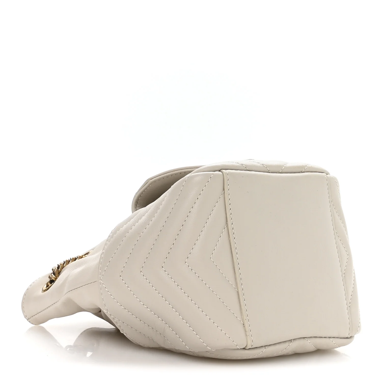 Lambskin Matelasse Monogram Joe Nano Bucket Bag Crema Soft - Image 6