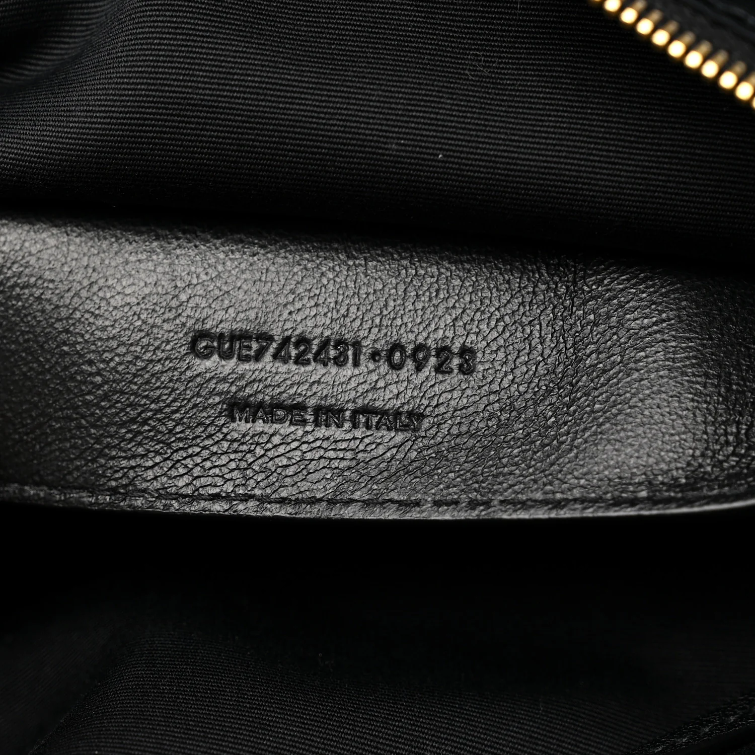 Lambskin Matelasse Monogram Large Jamie 4.3 Black - Image 7
