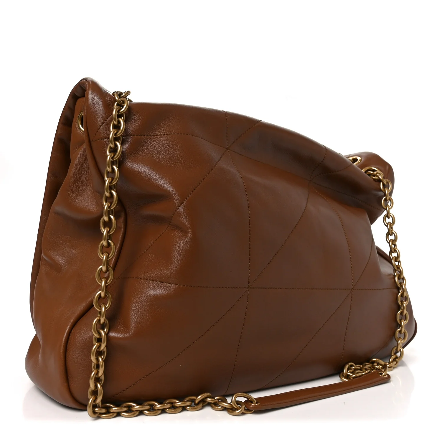 Lambskin Matelasse Monogram Large Jamie 4.3 Light Fox - Image 3