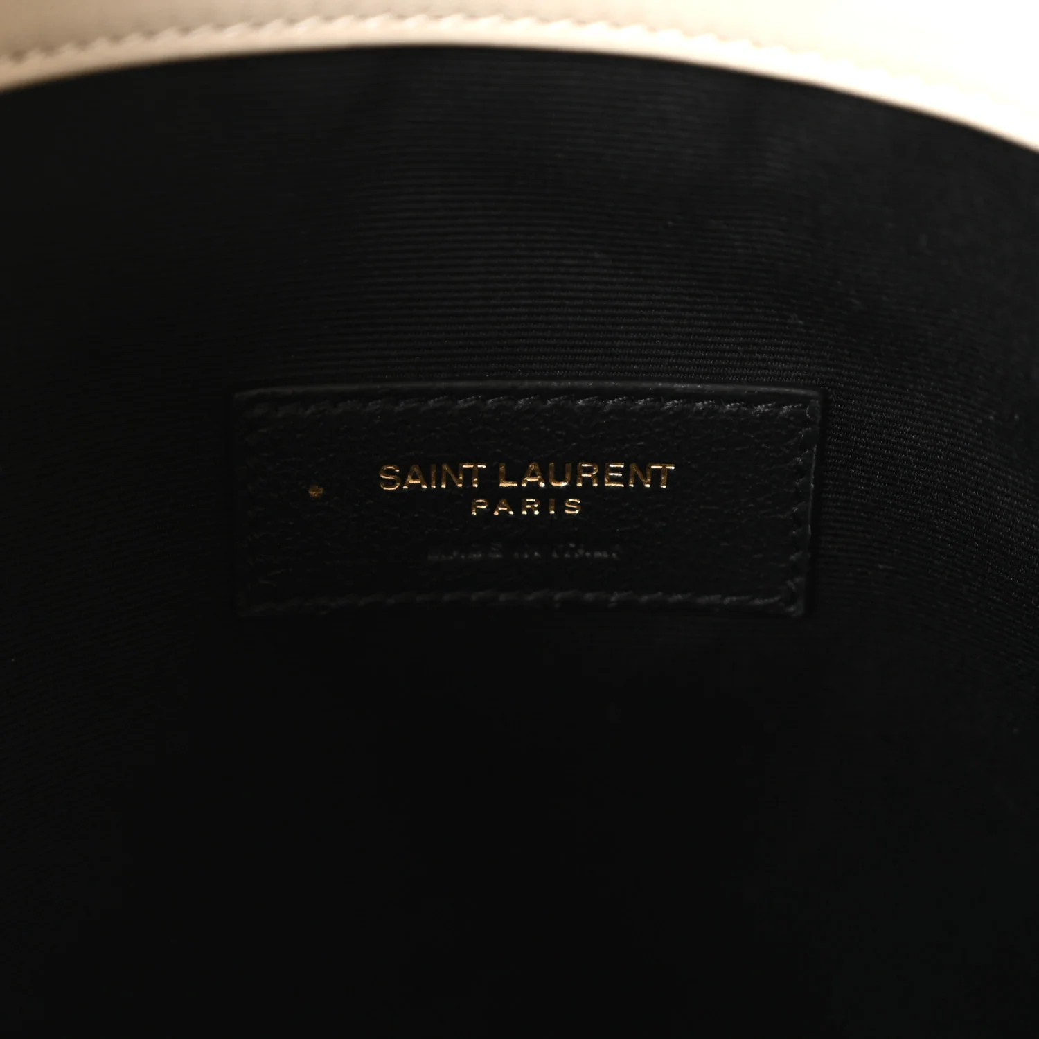 Lambskin Matelasse Monogram Medium Jamie 4.3 Pochon Blanc Vintage - Image 7
