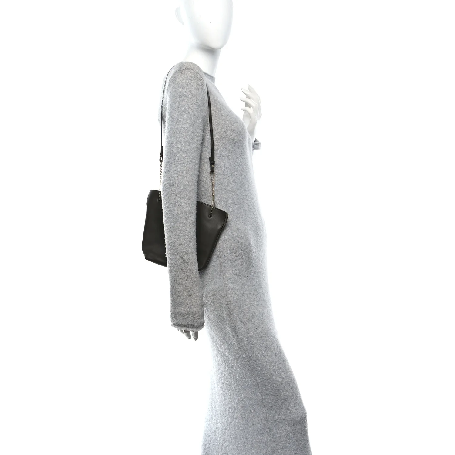Lambskin Pochon Shoulder Bag Light Musk - Image 2