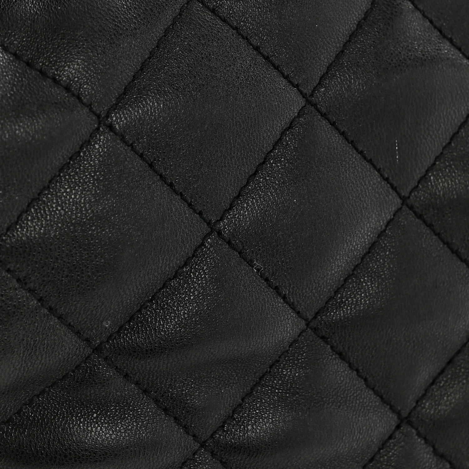 Lambskin Quilted Maxi Icare Shopping Tote Black - Image 17