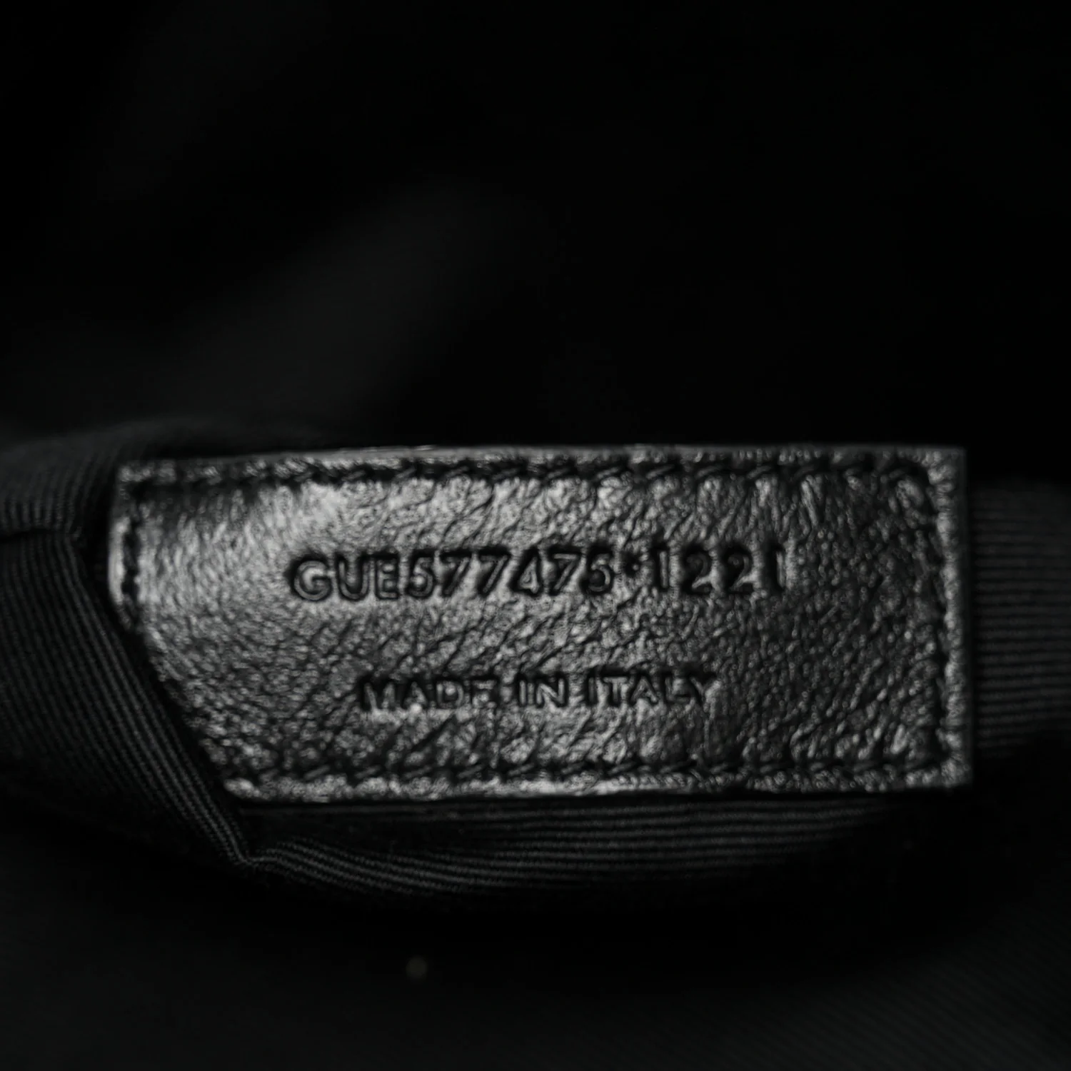 Lambskin Quilted Medium Loulou Puffer Monogram Chain Satchel Black - Image 7